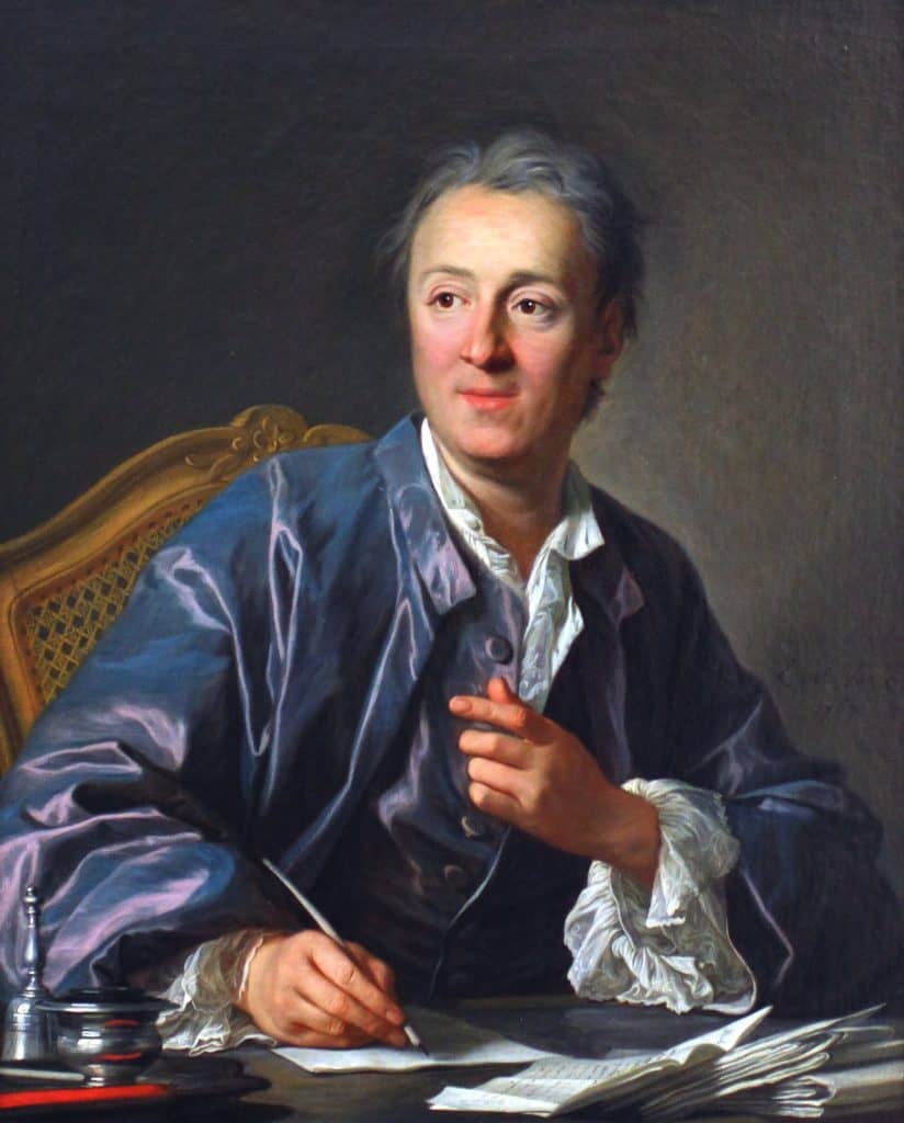 Denis Diderot leta 1767.